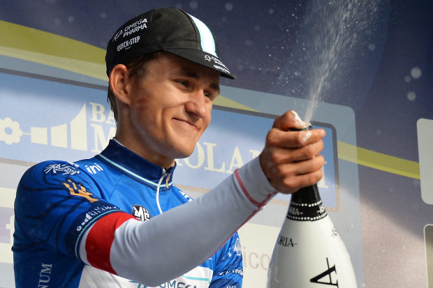 Tirreno-Adriatico 2014: etap 4: Michał Kwiatkowski obronił maglia azzurra