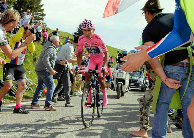 Giro d’Italia 2014: etap 19: wielki triumf Nairo Quintany, Rafał Majka żegna się z podium