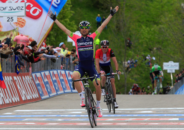 Giro d’Italia: Zaskoczony Ulissi, zadowolony Evans