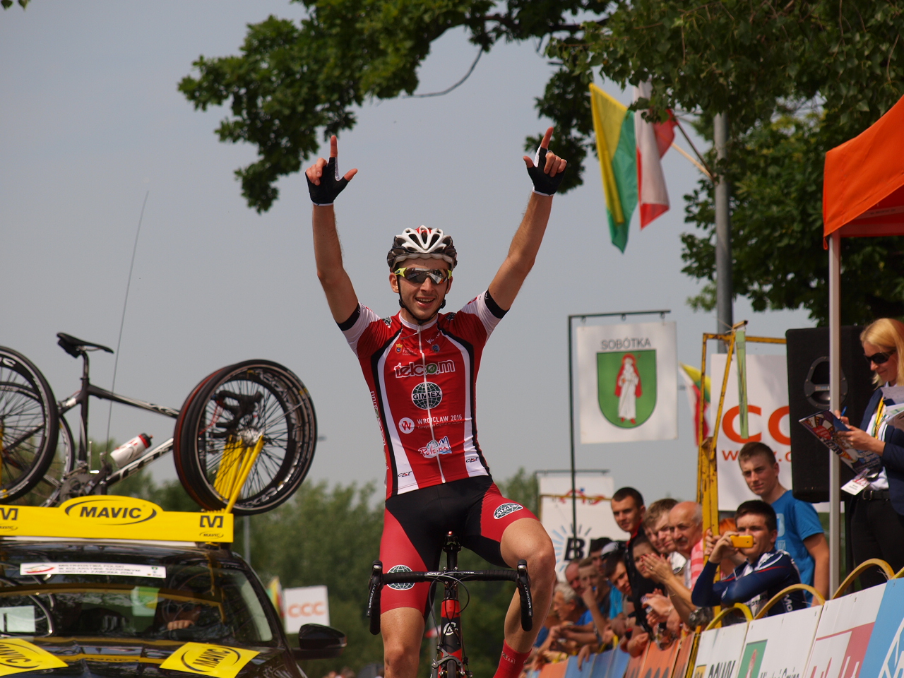 Piotr Brożyna drugi w Vuelta a Avila