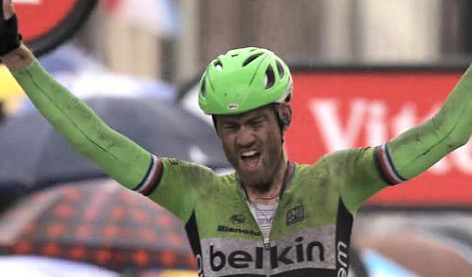 Tour de France 2014: etap 5: Lars Boom ujarzmił piekło, Chris Froome poległ