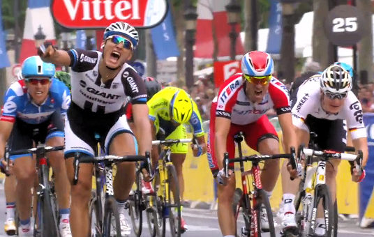 Tour de France 2014: etap 21: czwarte zwycięstwo Marcela Kittela
