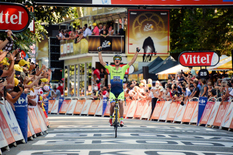Tour de France 2014: etap 16: triumf Michaela Rogersa, Rafał Majka w koszulce górala