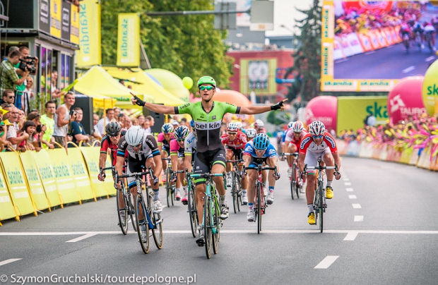 Tour de Pologne 2014: etap 3: sprint Theo Bosa