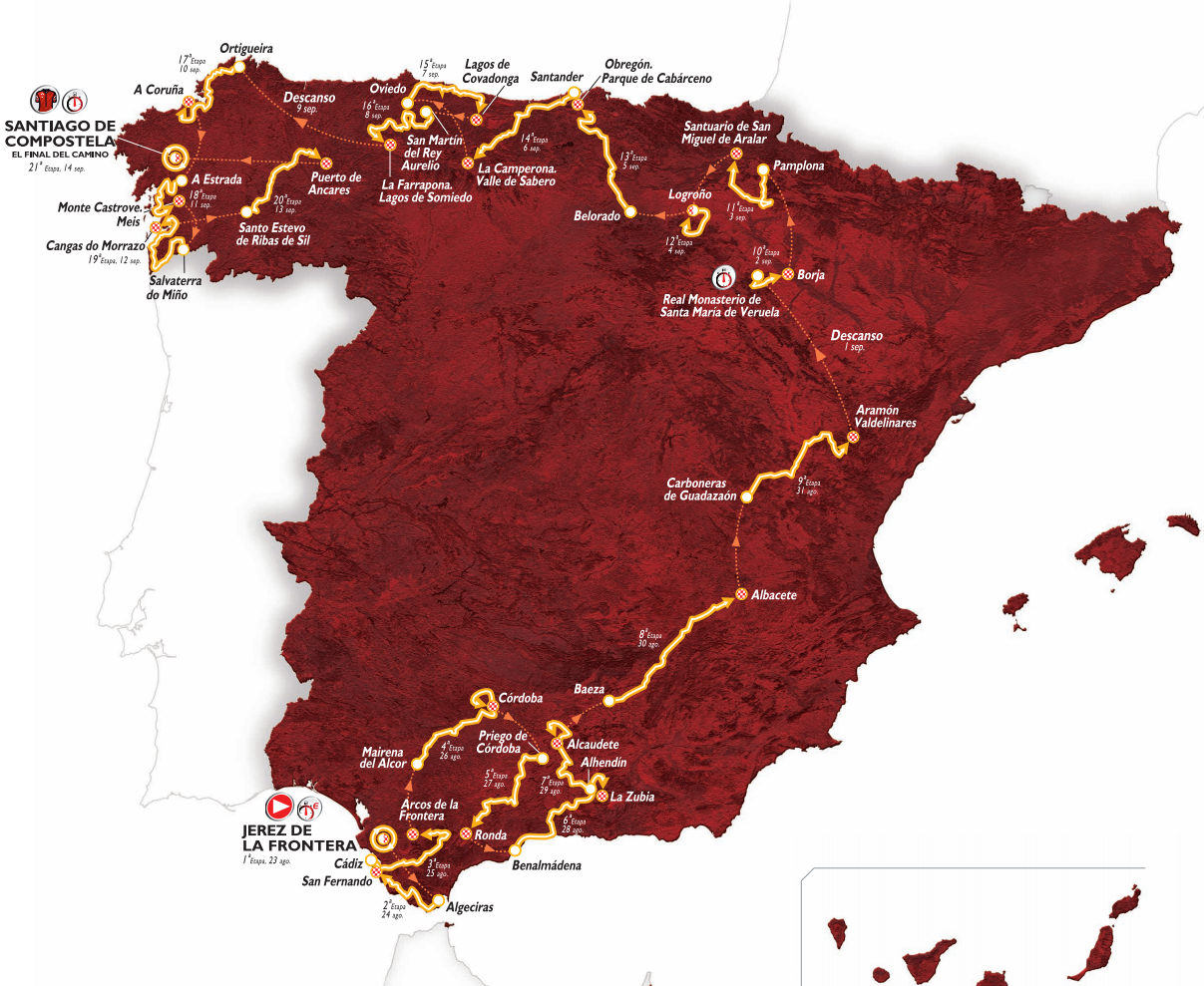 Prezentacja Vuelta a Espana 2014