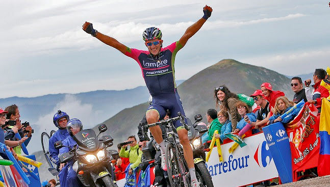 Vuelta a Espana 2014: etap 15: historyczne zwycięstwo Przemysława Niemca!