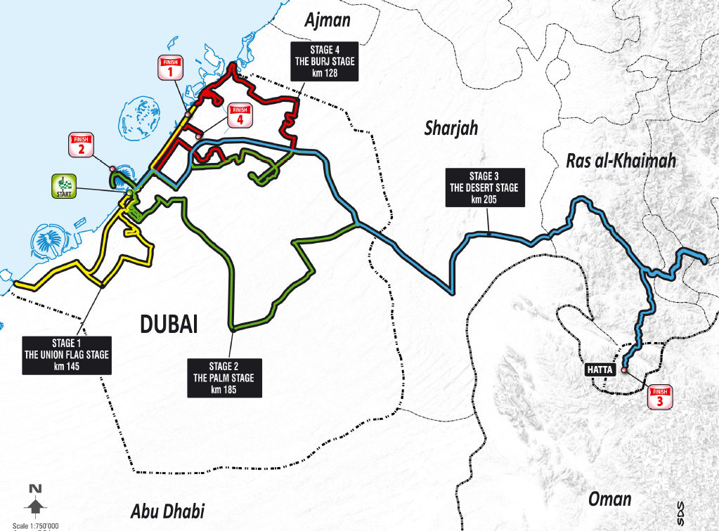 Trasa Dubai Tour 2015