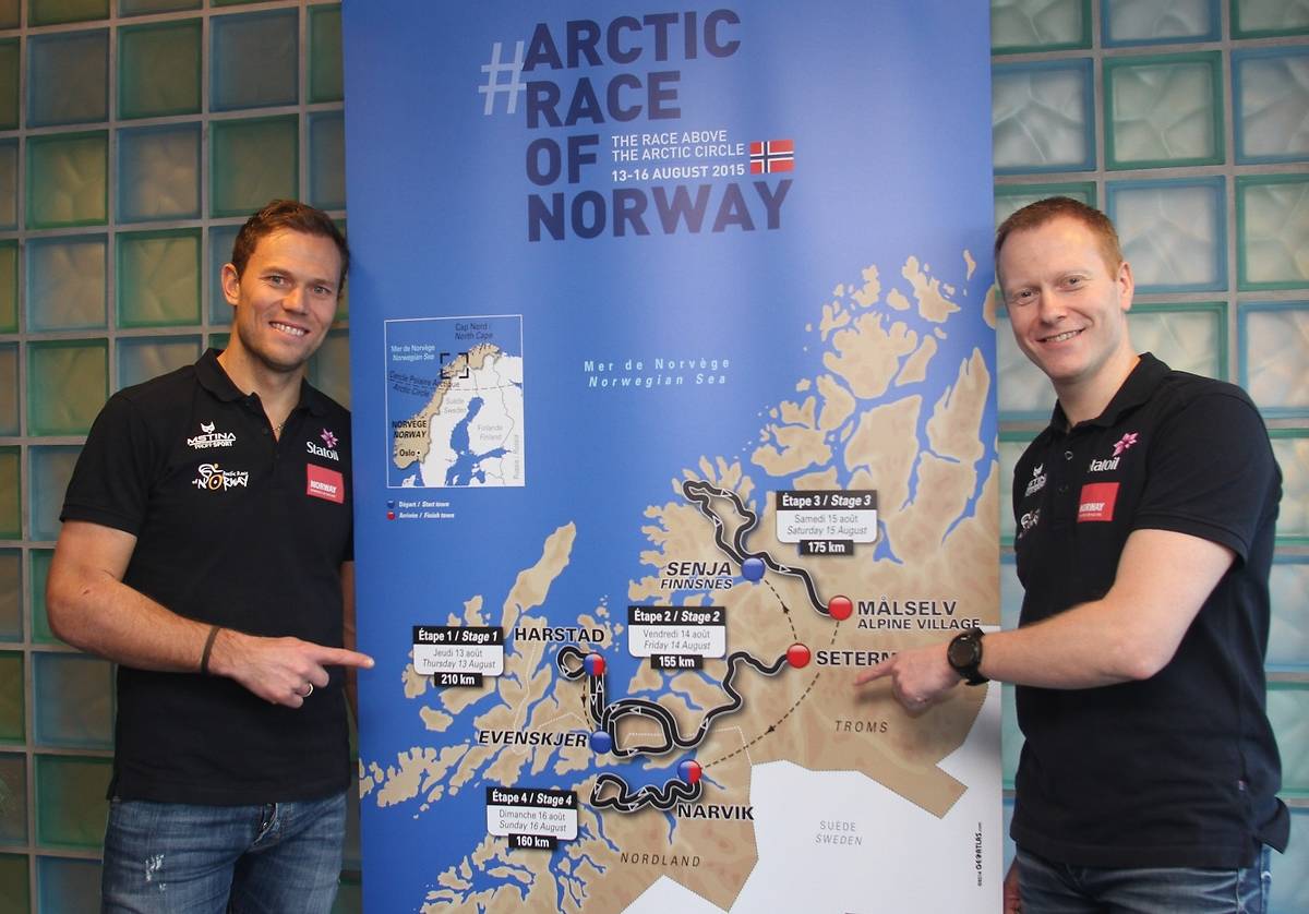Trasa Arctic Race of Norway 2015