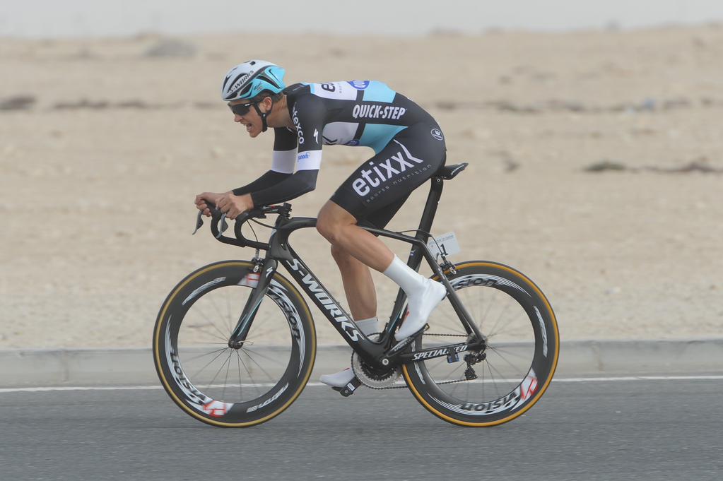 Tour of Qatar 2015: Maciej Bodnar wiceliderem po 3. etapie