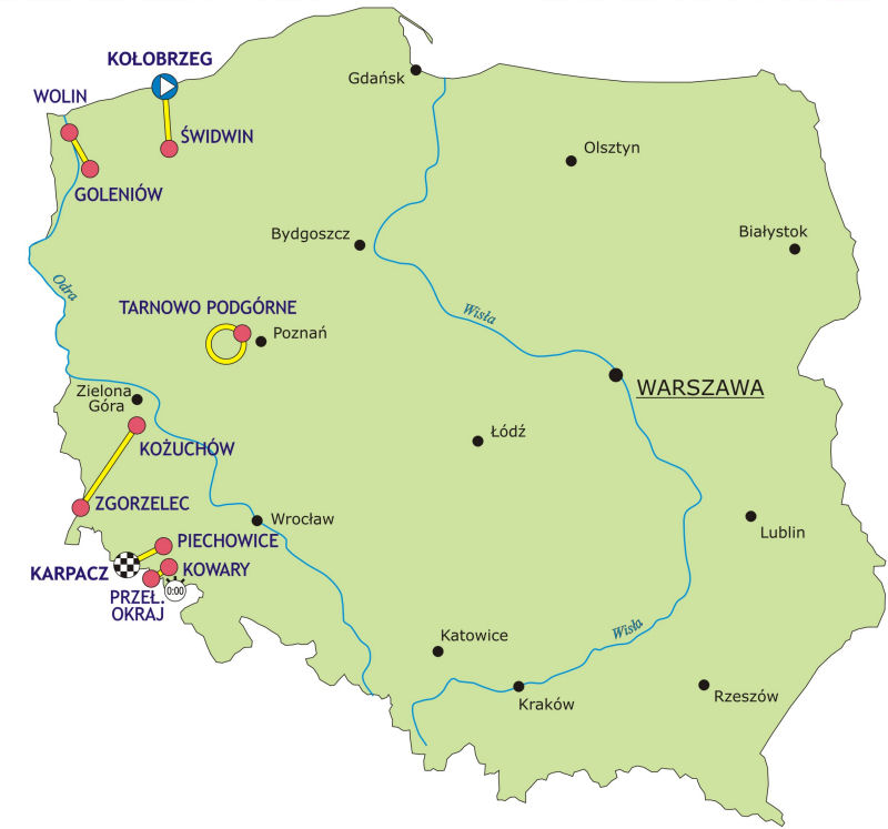 Trasa Bałtyk – Karkonosze Tour 2015