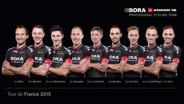 Tour de France 2015: skład Bora-Argon 18
