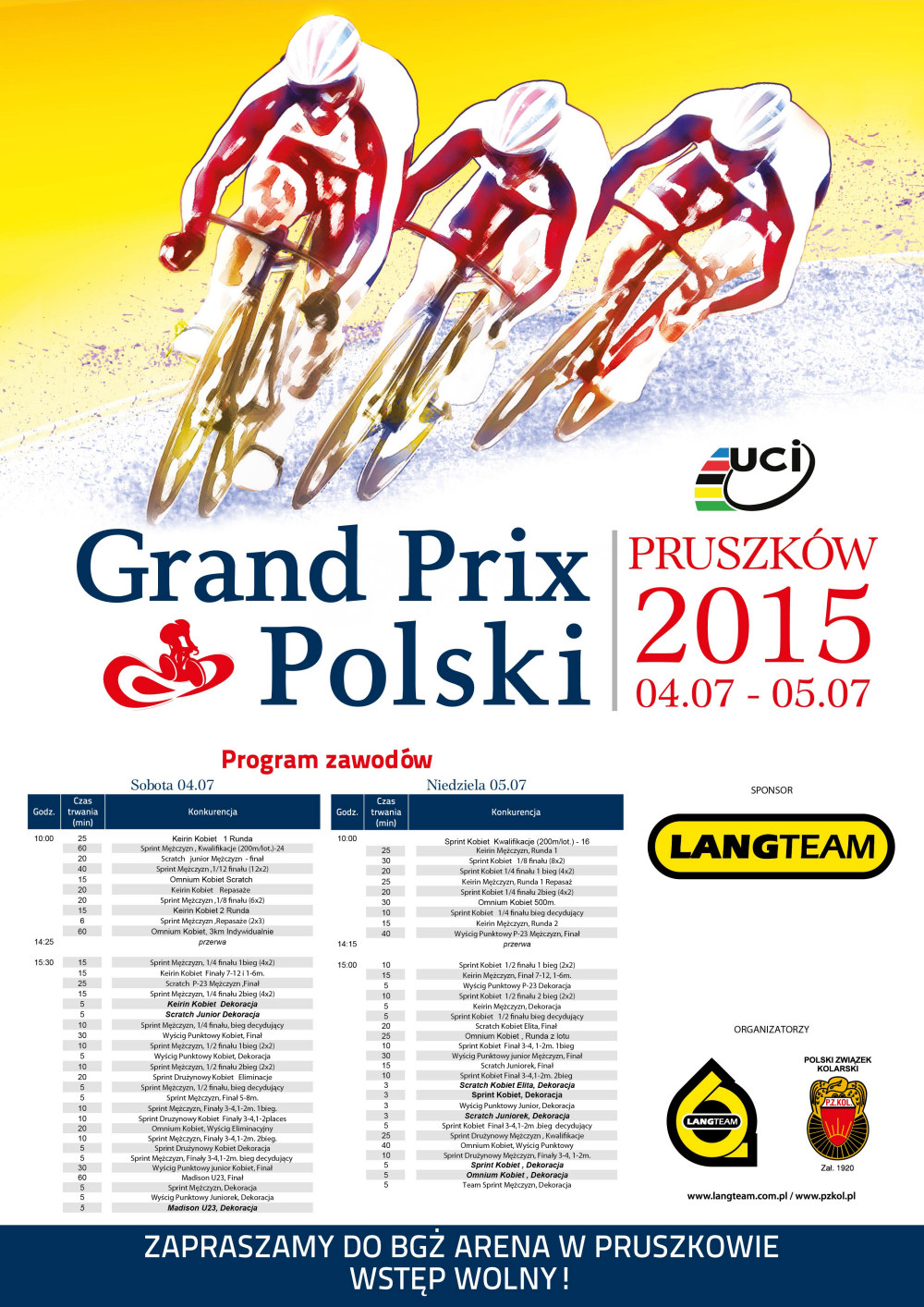 Zaproszenie na Grand Prix Polski 2015