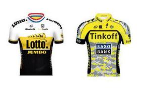 Tour de France 2015: nowe koszulki LottoNL-Jumbo i Tinkoff Saxo