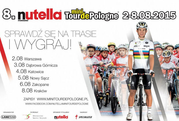 Sprawdź się z Nutellą na trasie 8. edycji Nutella Mini Tour de Pologne