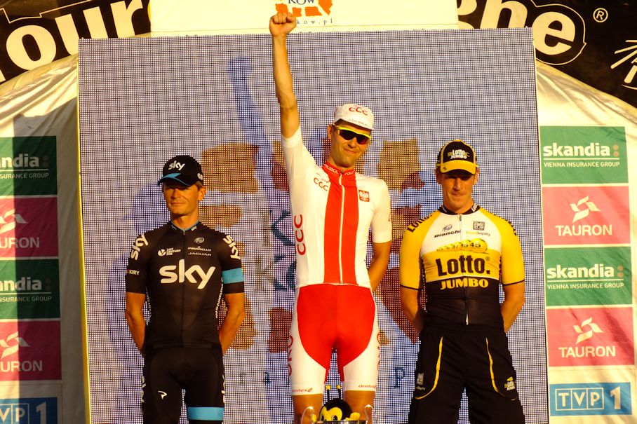 Tour de Pologne 2015: Marcin Białobłocki zwycięzcą 7. etapu