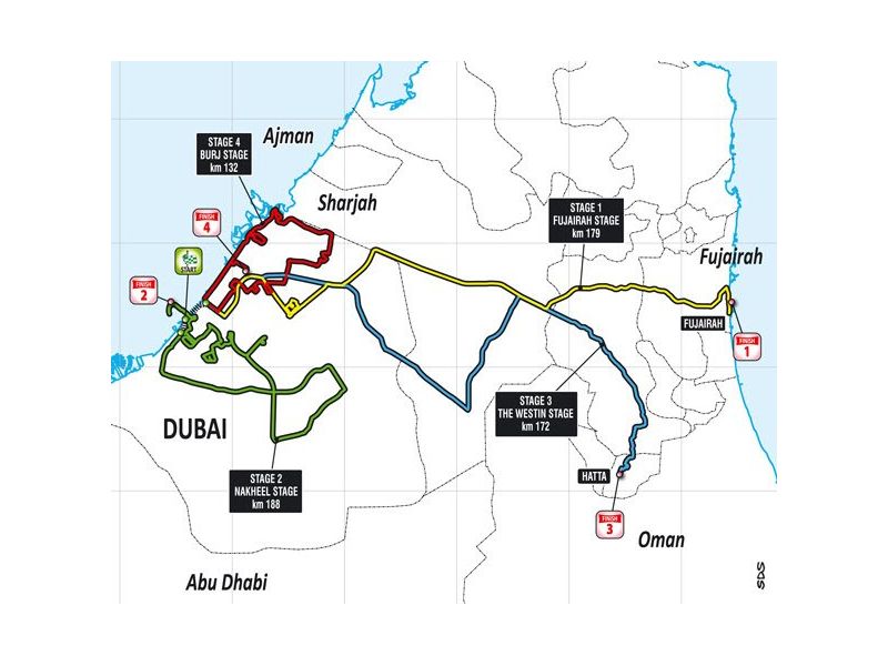 Trasa Dubai Tour 2016