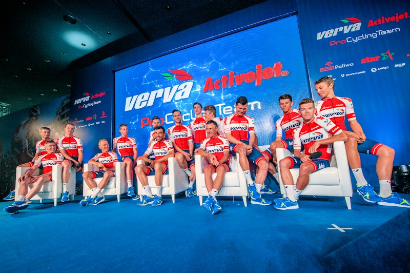 Skład VERVA ActiveJet Team na Tour de Suisse 2016