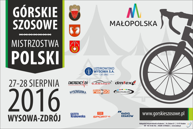 Zapowiedź Górskich Szosowych Mistrzostw Polski 2016