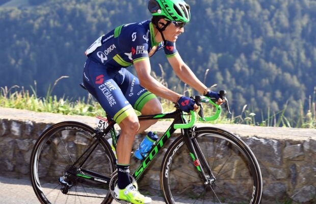 Esteban Chaves na trasie Vuelta a Espana