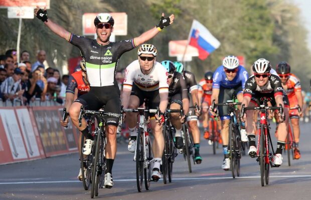 Mark Cavendish wygrywa etap Abu Dhabi Tour