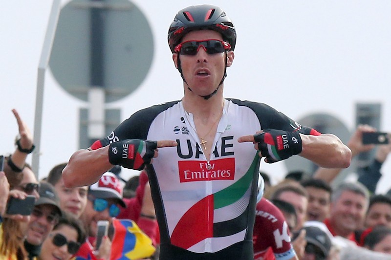 Rui Costa wygrywa górski etap Abu Dhabi Tour
