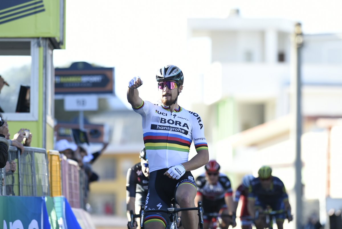 Mistrz świata Peter Sagan triumfował na trzecim odcinku "wyścigu dwóch mórz" - Tirreno-Adriatico.