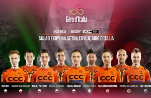 Skład grupy CCC Sprandi Polkowice na Giro d'Italia