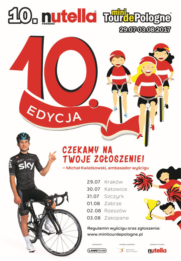 plakat Nutella Mini Tour de Pologne 2017