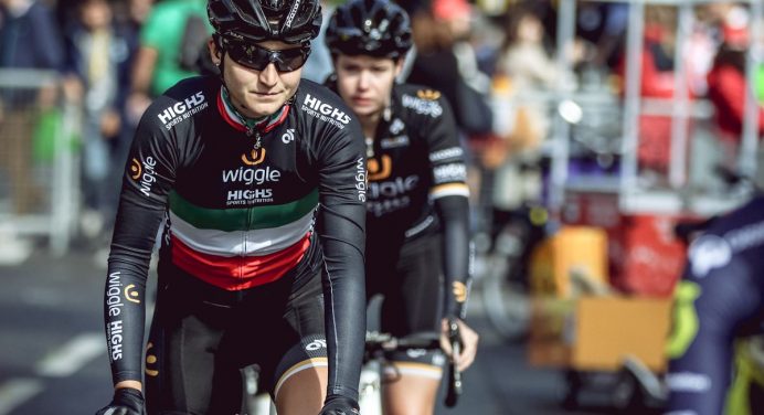 Ronde van Vlaanderen 2018. Wiggle High5 bez Elisy Longo Borghini