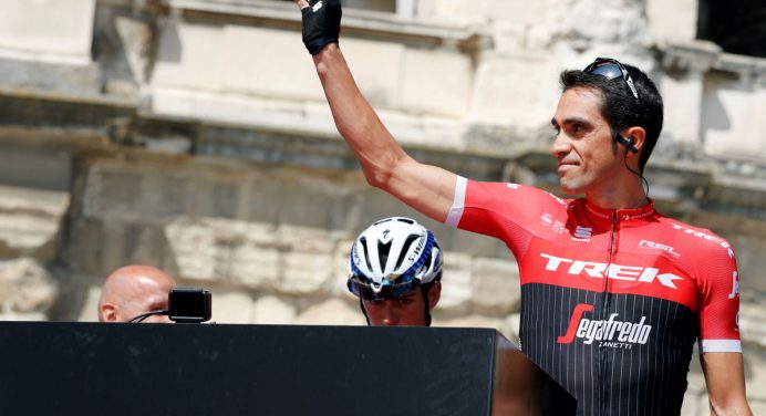 Vuelta a Espana 2017. Alberto Contador nie poznaje siebie