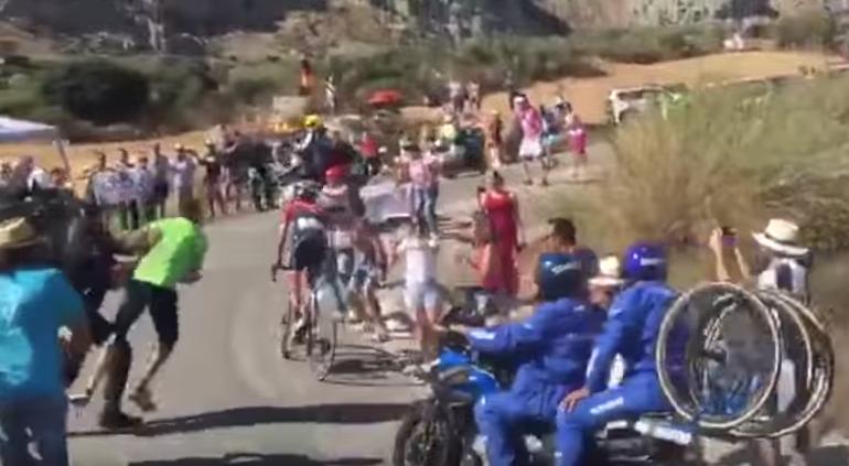 Vuelta a Espana 2017. Kuriozalne wypadki