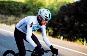 Chris Froome na rowerze