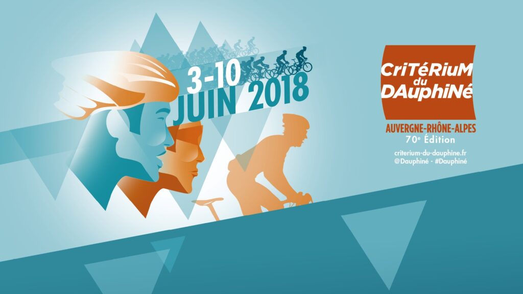 plakat Criterium du Dauphine 2018