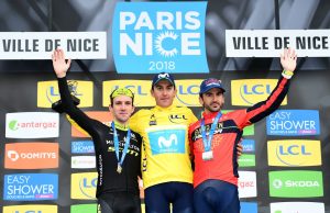 Końcowe podium Paryż-Nicea 2018