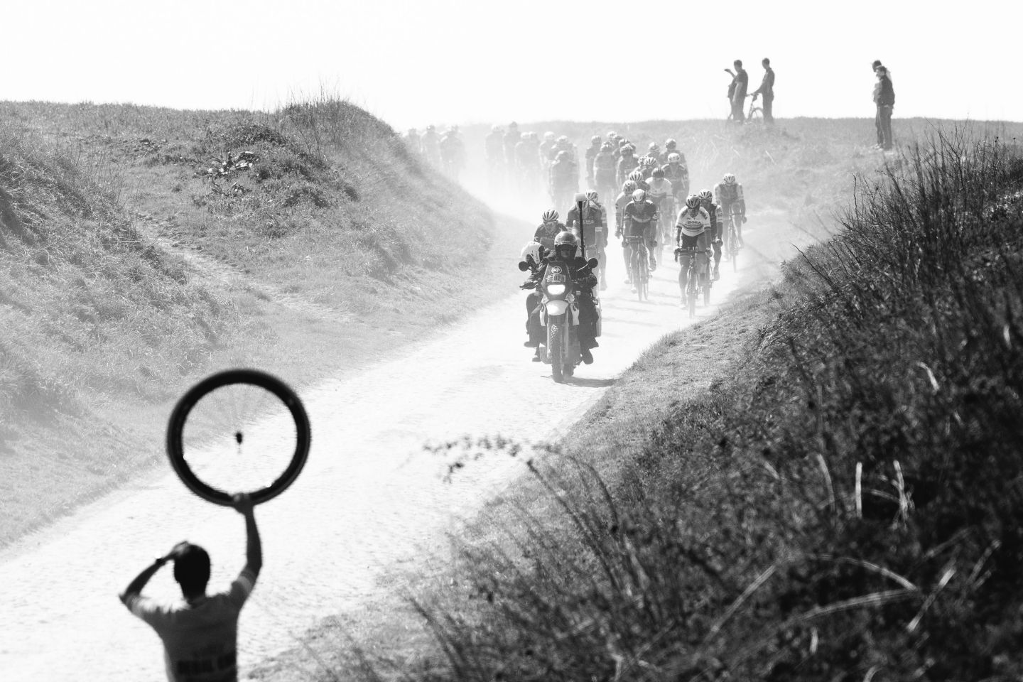 na trasie Paryż-Roubaix