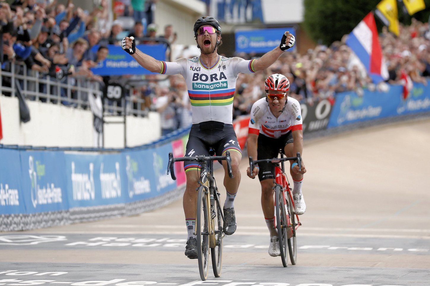 Peter Sagan zostaje zwycięzcą Paryż-Roubaix