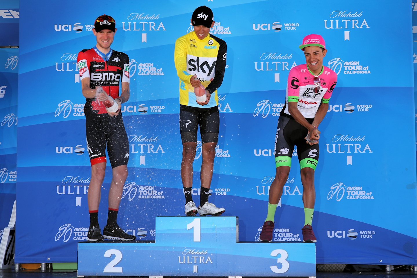 Tour of California 2018 etap 7. Egan Bernal najmłodszym zwycięzcą w