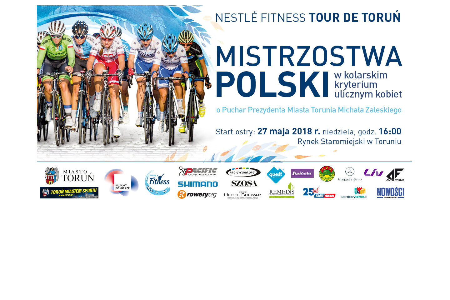 Nestlé Fitness Tour de Toruń już w niedzielę