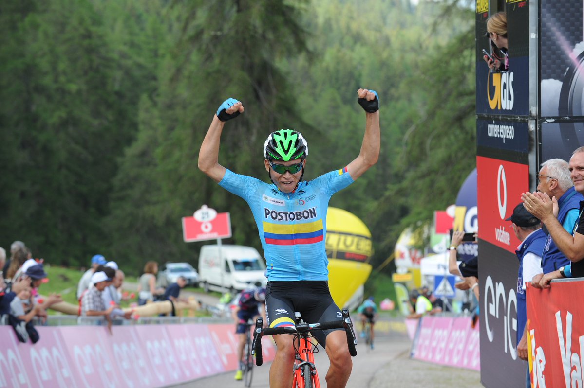 Giro d’Italia U23 2018: etap 5. Kolumbijczycy na zmianę, triumf Einera Rubio