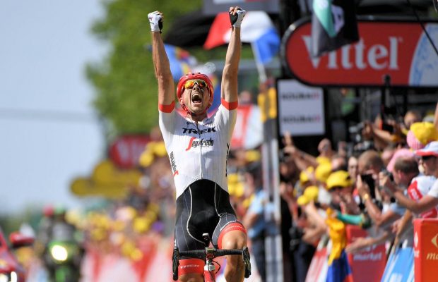 John Degenkolb triumfuje na 9. etapie Tour de France.
