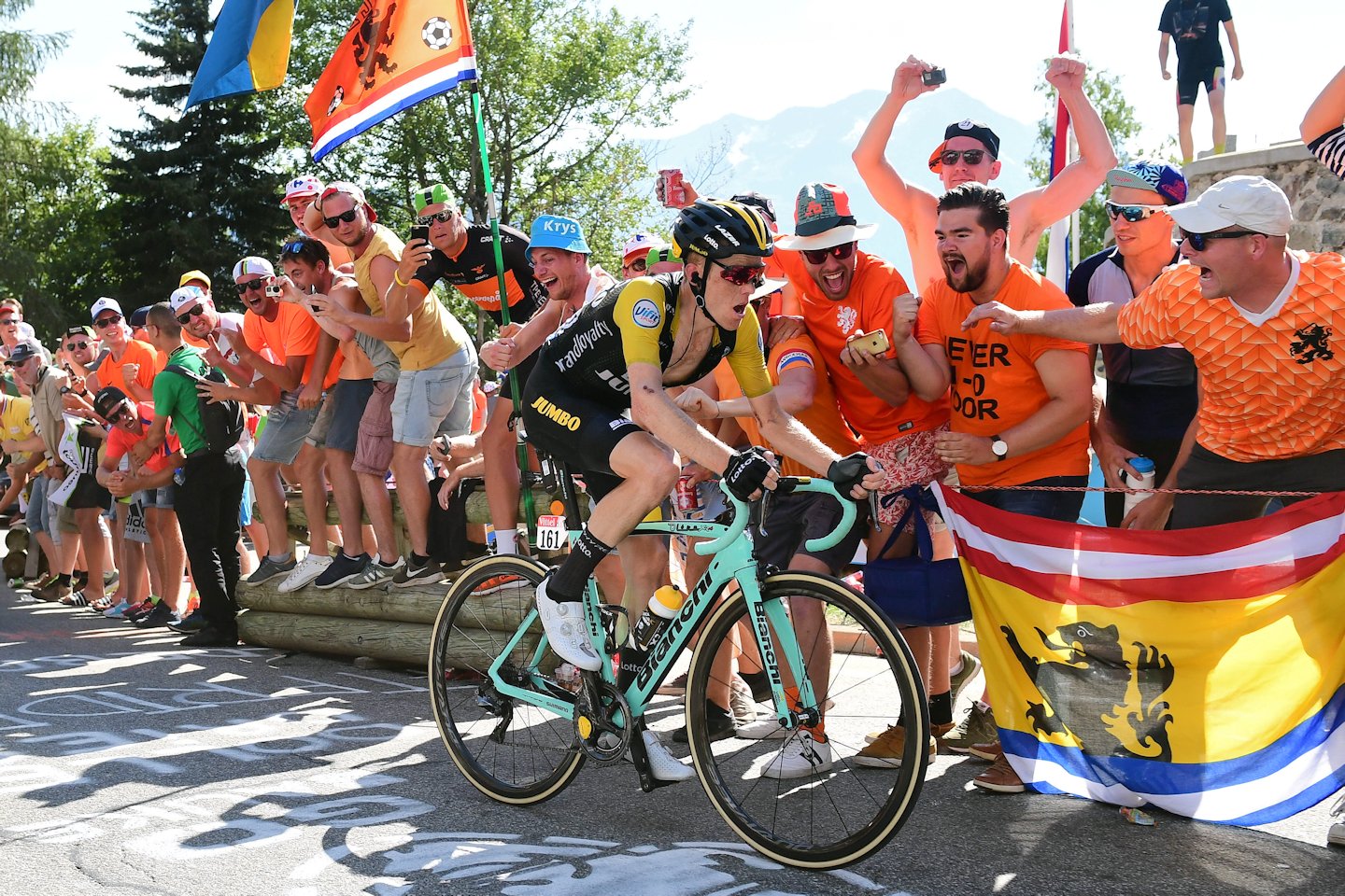 Vuelta a Espana 2018. Steven Kruijswijk po podium