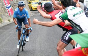 Nairo Quintana na trasie Tour de France