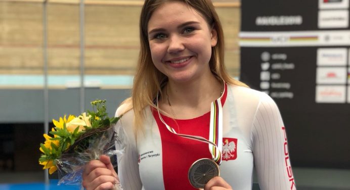 Torowe mistrzostwa świata juniorów 2018: Srebro Nikoli Sibiak