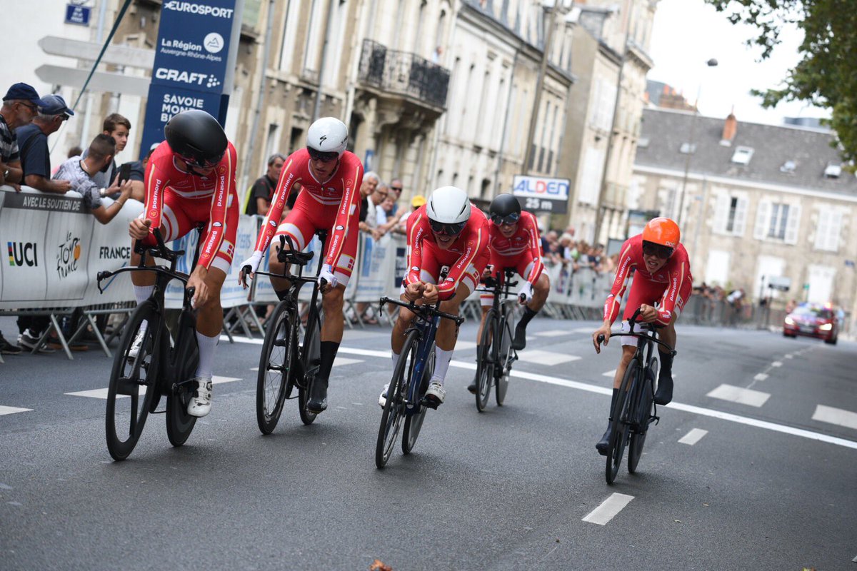 Tour de l’Avenir 2018: etap 4. Kolarze Danii najlepsi w drużynówce