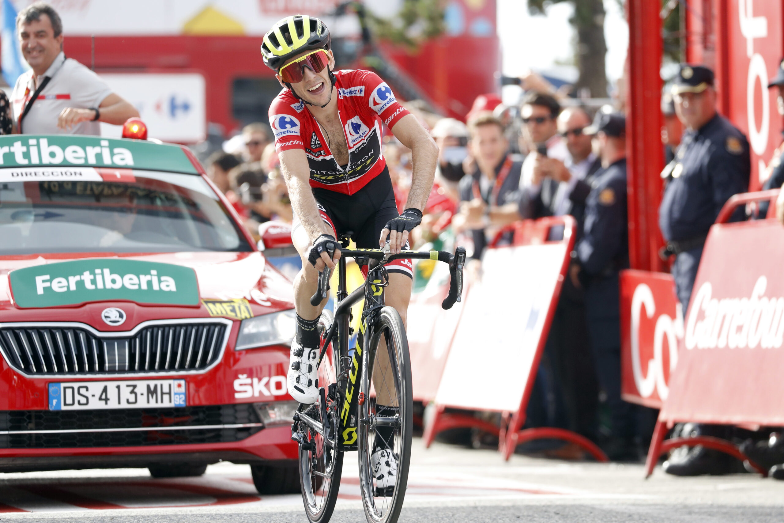 Vuelta a Espana 2018: etap 20. Triumf Masa na Gallinie, wyścig dla Yatesa