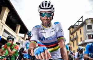 Alejandro Valverde przed startem do Mediolan-Turyn