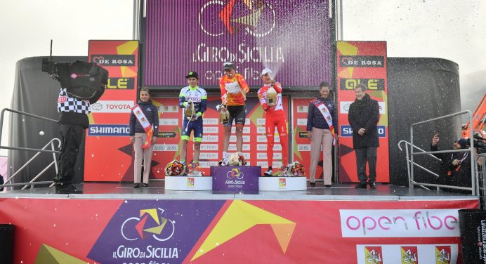 Giro di Sicilia 2019: etap 4. Etna dla G.Martina, McNulty bierze całą Sycylię