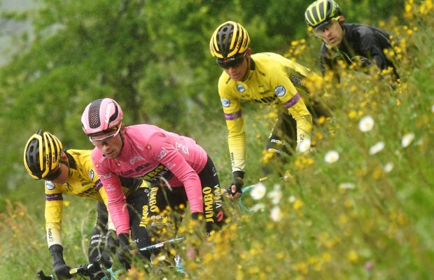 Primoz Roglic w różu Giro d'Italia