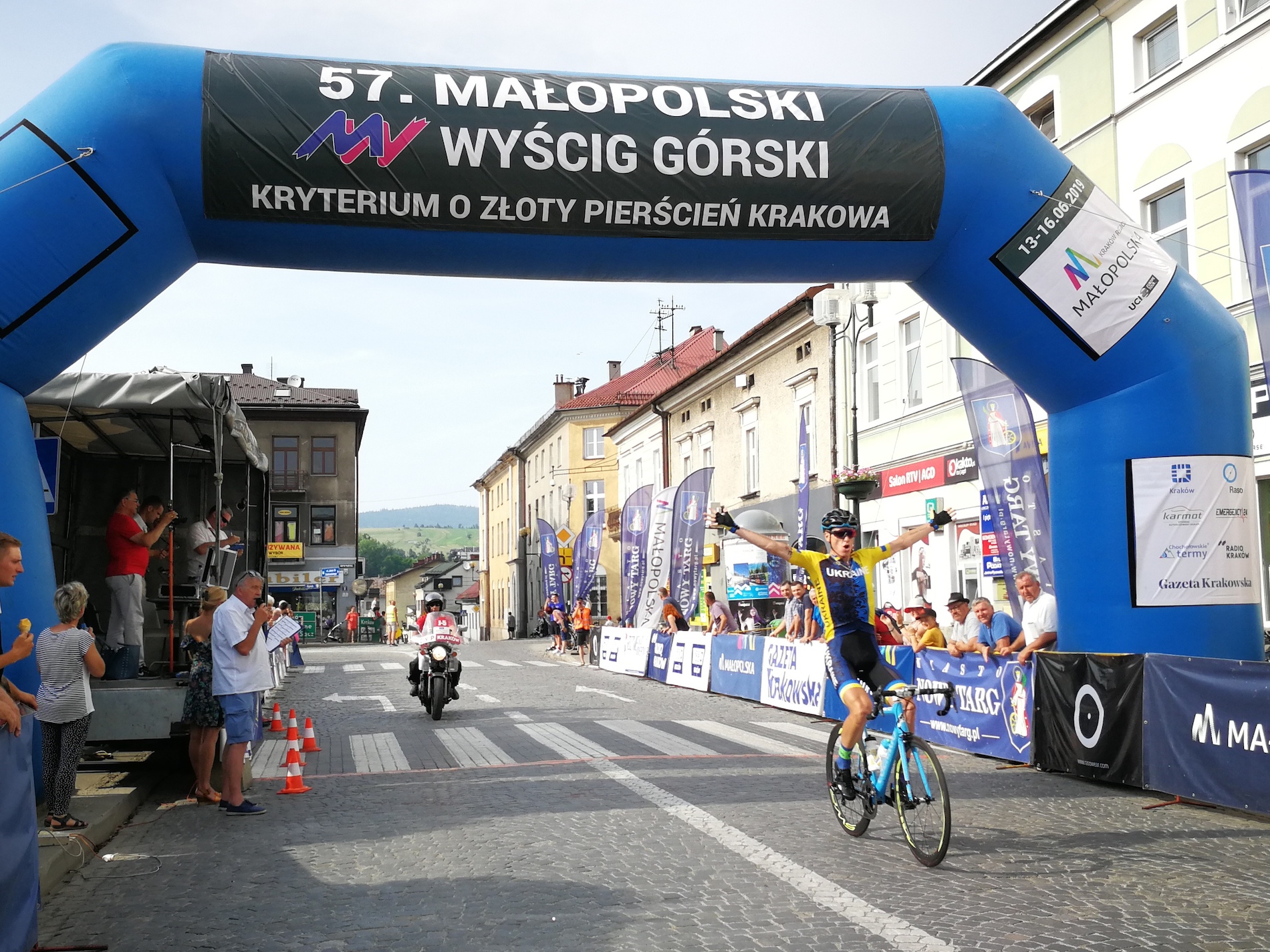 Małopolski Wyścig Górski 2019: etap 2. Holovash wygrywa po solowej akcji