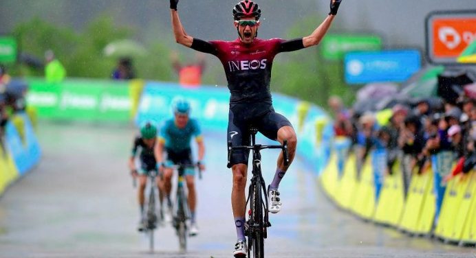 Critérium du Dauphiné 2019: etap 7. Wout Poels wygrywa w Les Sept Laux-Pipay